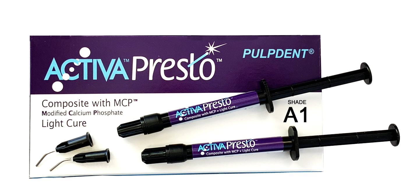 Pulpdent Launches ACTIVIA Presto Dental Material in United States