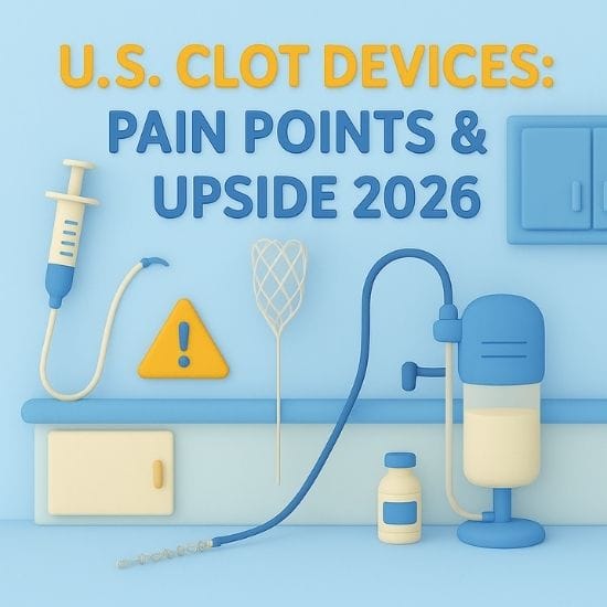 U.S. Clot Management Device Market Painpoints and Opportunities in 2026