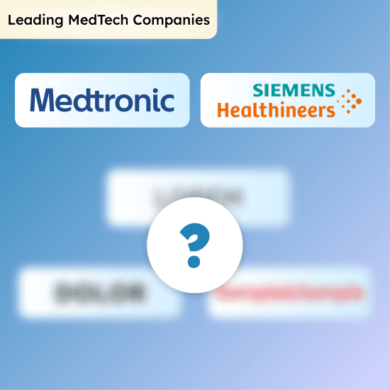 Biggest Companies in MedTech - iData Research